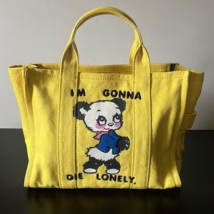 Marc Jacobs x Magda Archer Yellow Medium Tote bag